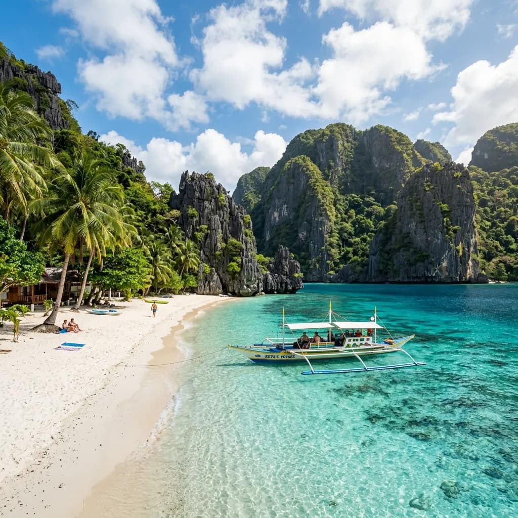 Coastal travel destination